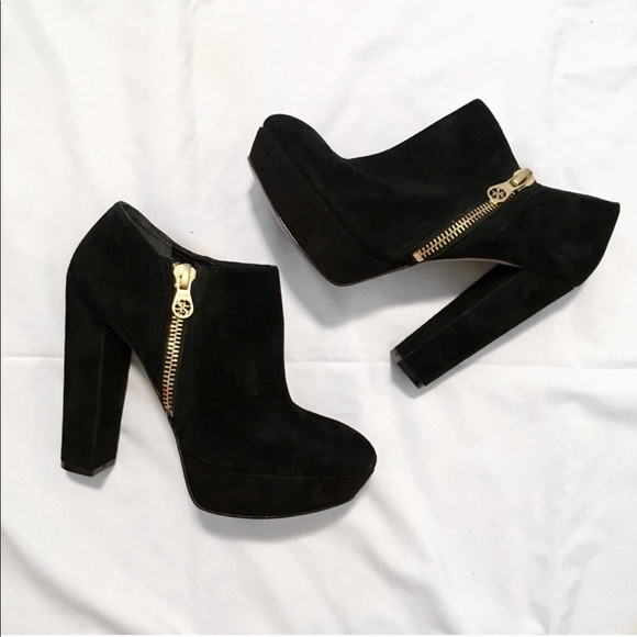 Guess Shoes - Guess Suede Chunky Heels
